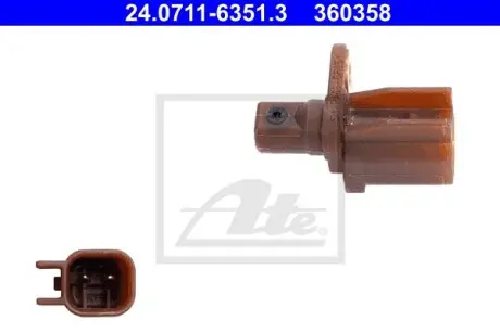 Датчик ABS (задній) Ford Tourneo Connect/Transit Connect 13- ATE 24071163513