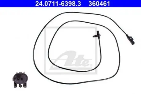 Датчик ABS (задній) MB Sprinter/VW Crafter 06- (L) (L=1830mm) ATE 24071163983