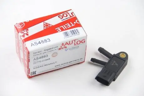 Датчик тиску вихлопних газів X-TRAIL/VIVARO 1.5D-2.0D 05- AUTLOG AS4883