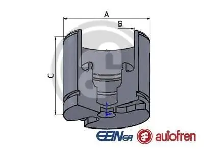 Элементы тормозного суппорта AUTOFREN D025256 (фото 1)