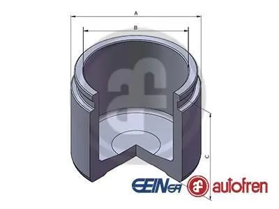Поршень супорта пер. Yaris 05- (54x48mm) AUTOFREN D025393