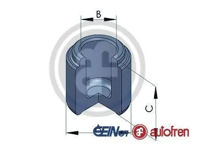 Поршень суппорта Colt/Lancer/323/MX-5/Corolla/Rav4 85-14 54*49,5mm AUTOFREN D02552