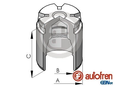 Поршень суппорта зад ACCENT/i20/i10/RIO (34х47мм) 10- AUTOFREN D025530