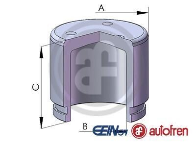 Поршень суппорта перед CIVIC/PICANTO/i10 (51х44,15мм) 79- AUTOFREN D02572