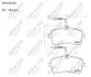 Колодки тормозные передние Peugeot 407 (04-) AUTOMOTOR France ABP2605 (фото 1)
