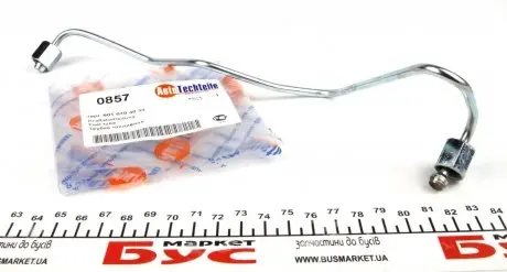 Трубка паливна високого тиску MB OM601 2.3D (4 циліндр) (0857) AUTOTECHTEILE 100 0857