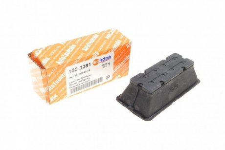 Подушка рессоры (передняя/нижняя) MB Sprinter/VW LT 96- (2-х лист) (L) (3281) AUTOTECHTEILE 100 3281