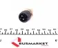 Датчик температури охолоджуючої рідини MB Sprinter OM602 (M14x1,5) (чорний) AUTOTECHTEILE 100 5470 (фото 3)