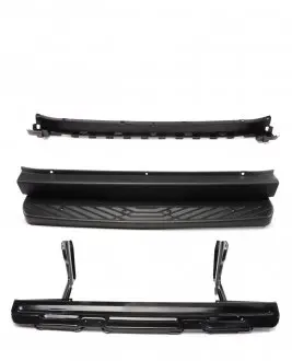 Бампер (задний) MB Sprinter (W906)/VW Crafter 06-16 (с подножкой) AUTOTECHTEILE 100 8854