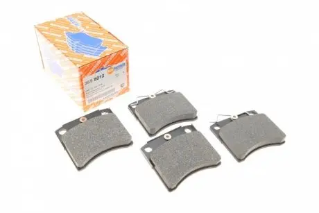 Гальмівні колодки AUTOTECHTEILE 369 8012