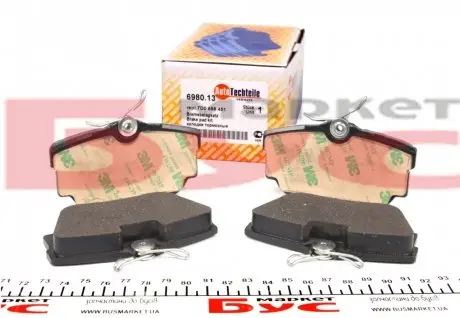 Колодки тормозные AUTOTECHTEILE 369 8013