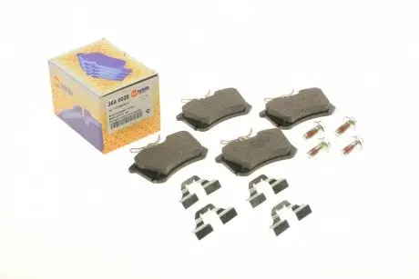 Колодки тормозные (задние) VW Caddy III 04-/Peugeot 308 07-/Citroen C4 04- (87.6x52.9x15.2) AUTOTECHTEILE 369 8020