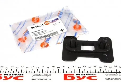 Кронштейн крепления бампера (переднего/заднего) VW Golf II/Jetta 83-90 (8070,21) AUTOTECHTEILE 380 7021