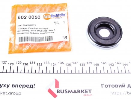 Подшипник опорный амортизатора Renault Kangoo 97-09 AUTOTECHTEILE 502 0050