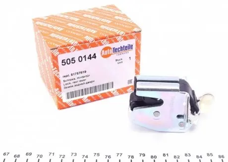 Замок дверей (задня/зверху/L) Fiat Doblo 01- AUTOTECHTEILE 505 0144