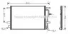 Конденсор кондиціонера COND AUDI A4 03- ALL (Ava) AVA COOLING AI5199 (фото 1)