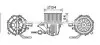 Вентилятор отопителя салона AUDI A4 08&gt;15 / A5 09&gt;12/11 / Q5 08&gt;12/12 AVA COOLING AI8391 (фото 1)