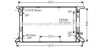Радиатор охлаждения A4/A5/Q5 32i/27TD/30TD AT (выр-во AVA) AVA COOLING AIA2291 (фото 1)