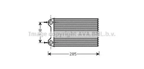 Радіатор обігрівача салону AVA AVA COOLING AIA6223