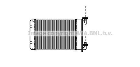 Радиатор обогревателя BMW E30/Z1 88-316->325 (Ava) AVA COOLING BW6022