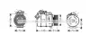AVA BMW Компресор кондиціонера 3 (E90) 05-, 5 (E60) 04- AVA COOLING BWAK384 (фото 1)