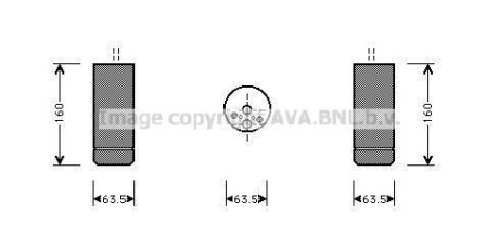 Осушитель кондиционера AVA AVA COOLING BWD063