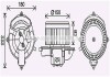 Вентилятор обігрівача салону PSA Berlingo Partner II AC+ AVA AVA COOLING CN8310 (фото 1)