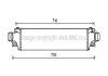 AVA CHEVROLET Інтеркулер AVEO 1.3, 1.4 11- AVA COOLING CT4061 (фото 1)