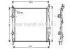 AVA NISSAN Радіатор охолодження Qashqai 1.6/2.0 1.6/2.0 09- AVA COOLING DN2413 (фото 1)