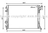 Радіатор охолодження двигуна Nissan Qashqai (13-) 1,5d 2,0i, Renault Kadjar 1,5d (15-) MT AVA AVA COOLING DNA2421 (фото 1)