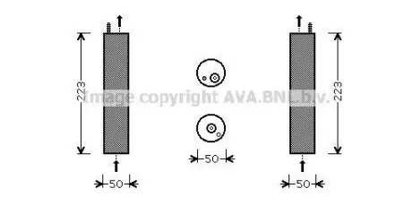 Осушувач кондиціонера AVA AVA COOLING DWD057