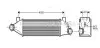 AVA FORD Інтеркулер TRANSIT 2.0 D 04- AVA COOLING FDA4385 (фото 1)