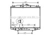 Радіатор охолодження двигуна AVA AVA COOLING HD2179 (фото 1)