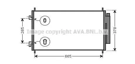Радіатор кондиціонера AVA AVA COOLING HD5214D