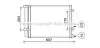 AVA HYUNDAI Радіатор кондиціонера (конденсатор) з осушувачем i20 08- AVA COOLING HYA5244D (фото 1)