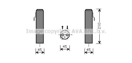 Осушувач кондиціонера AVA AVA COOLING HYD218