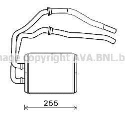 Радіатор обігрівача салону AVA AVA COOLING IV6105