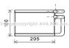 AVA KIA Радіатор опалення PICANTO II 11- AVA COOLING KA6197 (фото 1)