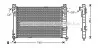 AVA DB Радіатор охолодження двиг. W203, S203 AVA COOLING MS2338 (фото 1)