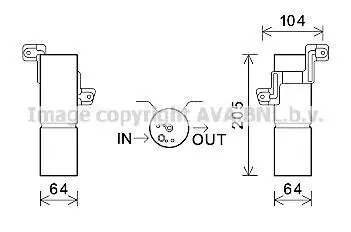 Осушувач кондиціонера AVA AVA COOLING MSD597