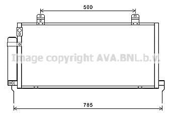 Радіатор кондиціонера AVA AVA COOLING MTA5221D