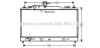 Радиатор охлаждения двигателя Mazda 6 (08-13) MT AVA AVA COOLING MZ2227 (фото 1)