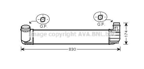 Інтеркулер AVA AVA COOLING RTA4411 (фото 1)