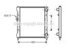 AVA VW Радіатор сист. охолодження Caddy II, Polo, Seat 1.6/1.8 AVA COOLING STA2024 (фото 1)