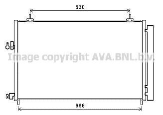 Радіатор кондиціонера AVA AVA COOLING TO5679D