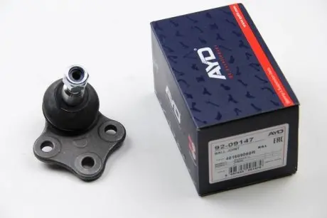 Опора кульова важеля передня (кон 17.2*21.8) RENAULT MEGANE (08-), FLUENCE (10-), SCENIC (08-) AYD 92-09147