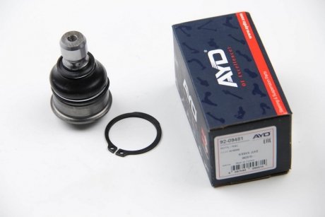 Опора кульова важеля передня (кон 18 D=38.4mm) NISSAN TIIDA (04-), JUKE (F15) (10-), LEAF (ZE1) (17-) AYD 92-09481