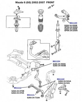 Подушка міжресорна MB Sprinter 95-06/Ford Transit 00- BELGUM PARTS BG1340