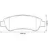 Тормозные колодки задние (18.8 мм) (система BOSCH) Jumper Ducato Boxer 06- Bendix 573274B (фото 1)