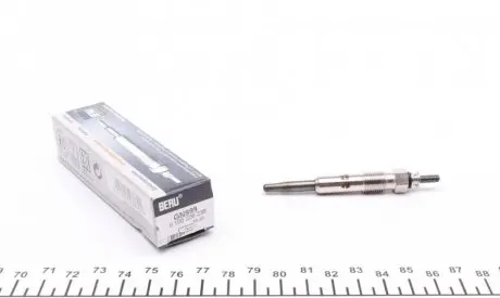 Свеча накаливания Renault Megane I/Laguna I/Volvo S40 1.9dTi/1.9DI/2.2dT 97-03 11V (M10x1/4s) BERU GN999